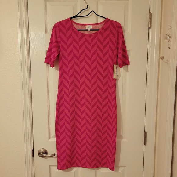 LuLaRoe Julia Dress Size Small - Picture 1 of 4